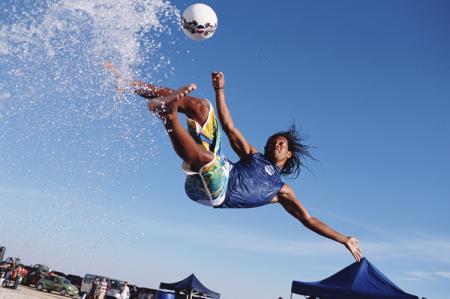 rounaldinho dane la plage